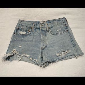 Agolde denim shorts